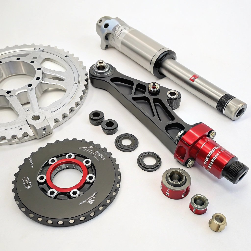 Racing parts by cnc machining design CAD drawing